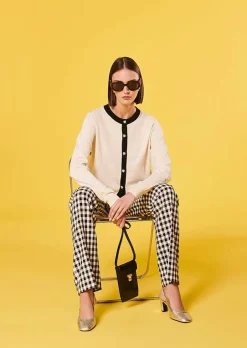 Cardigan Gaelle En Coton Et Laine Ecru*TARA JARMON Outlet