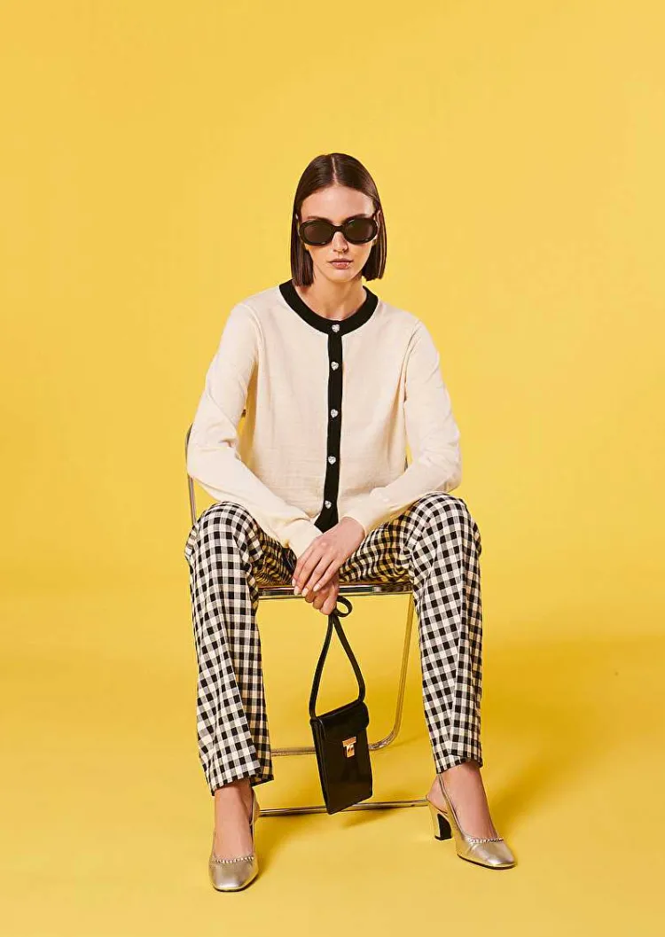 Cardigan Gaelle En Coton Et Laine Ecru*TARA JARMON Outlet