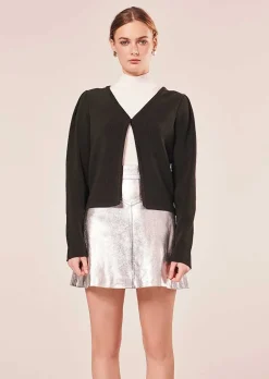Cardigan Glenn En Coton Irise Noir*TARA JARMON Sale