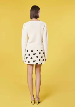 Cardigan Glenn En Coton Irise Ecru*TARA JARMON Online