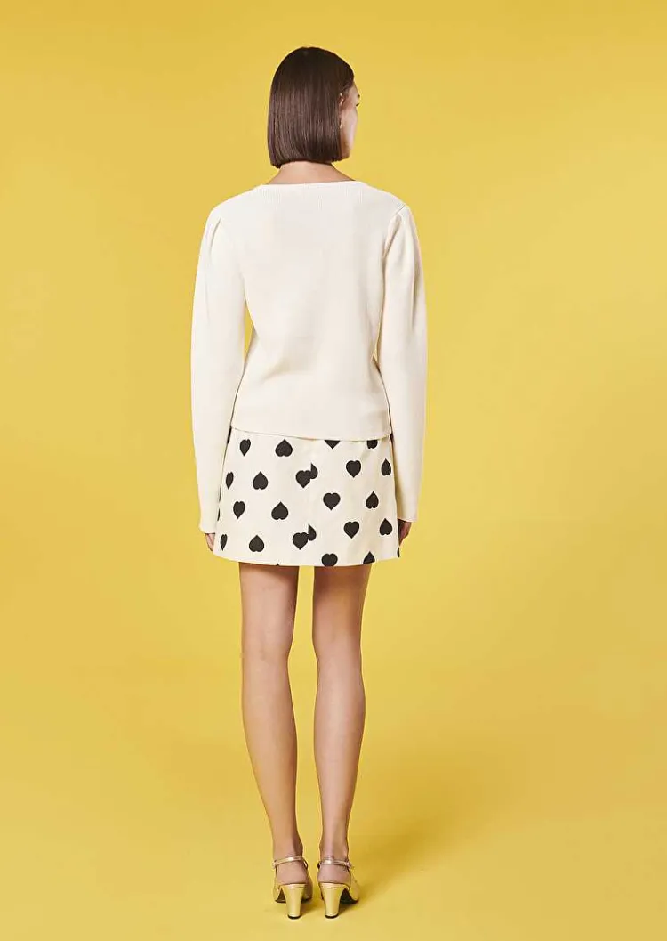 Cardigan Glenn En Coton Irise Ecru*TARA JARMON Online