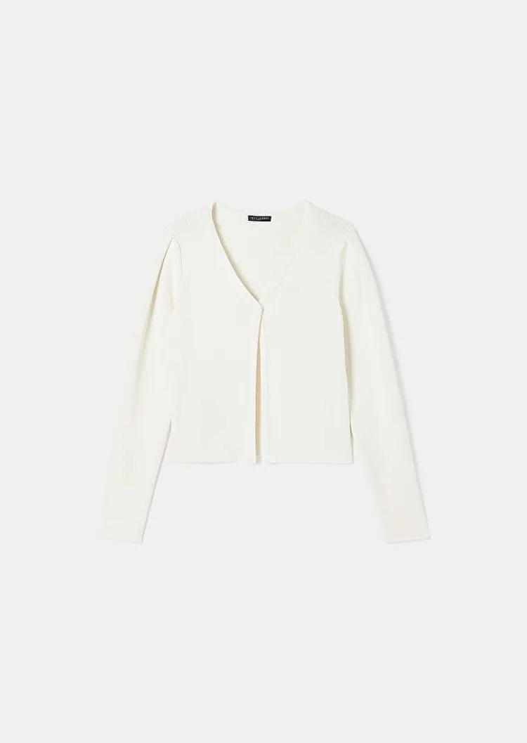 Cardigan Glenn En Coton Irise Ecru*TARA JARMON Online