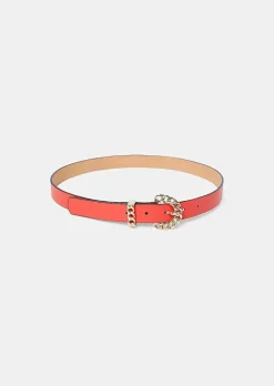 Ceinture En Cuir Bella Corail*TARA JARMON Clearance