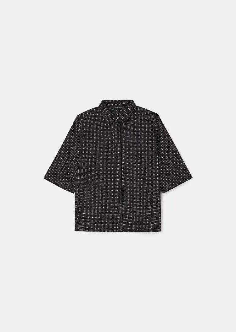Chemise Camille Noire A Pois Blancs*TARA JARMON Best