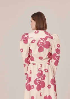 Chemise Cleo Ecru Imprime Fleur*TARA JARMON Discount