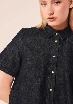 Chemise En Jean Bleu Nuit Camilla*TARA JARMON Outlet