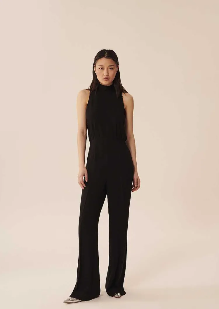 Combinaison Cecile En Crepe Noire*TARA JARMON Fashion