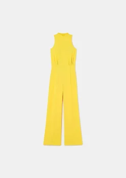 Combinaison Cecile En Crepe Jaune*TARA JARMON Clearance