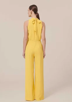 Combinaison Cecile En Crepe Jaune*TARA JARMON Clearance