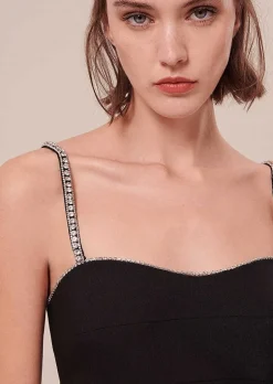 Combinaison Clotilde En Laine Froide Noire*TARA JARMON Best
