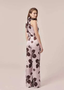 Combinaison Imprimee Fleurs Violettes Cecile*TARA JARMON Online