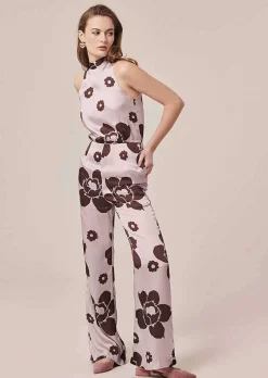 Combinaison Imprimee Fleurs Violettes Cecile*TARA JARMON Online