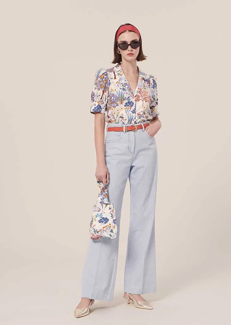 Jean En Denim Bleu Clair Jerome*TARA JARMON Fashion