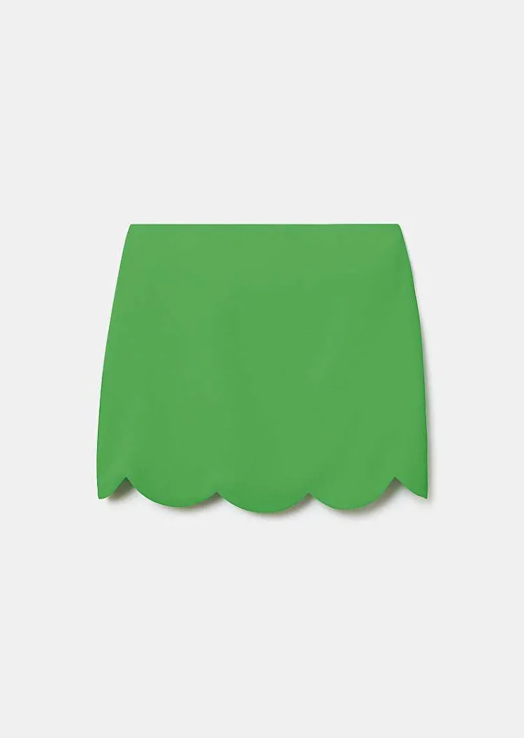Jupe Joliette En Crepe Vert*TARA JARMON Clearance