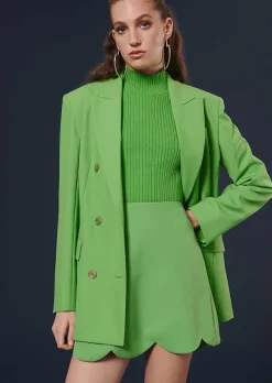 Jupe Joliette En Crepe Vert*TARA JARMON Clearance