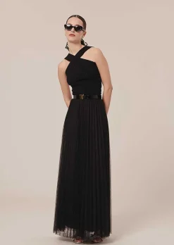 Jupe Plissee En Tulle Noire Juliette*TARA JARMON Best