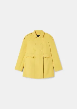 Manteau Marnie En Double Coton Jaune*TARA JARMON Hot