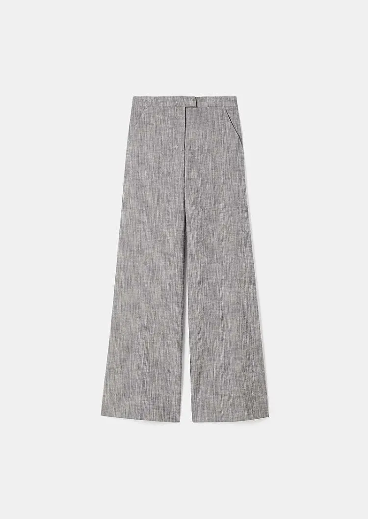 Pantalon De Costume Gris Primavera*TARA JARMON Clearance