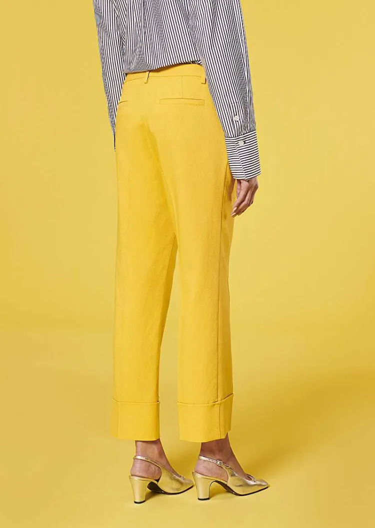 Pantalon De Costume Jaune Pierre*TARA JARMON Clearance