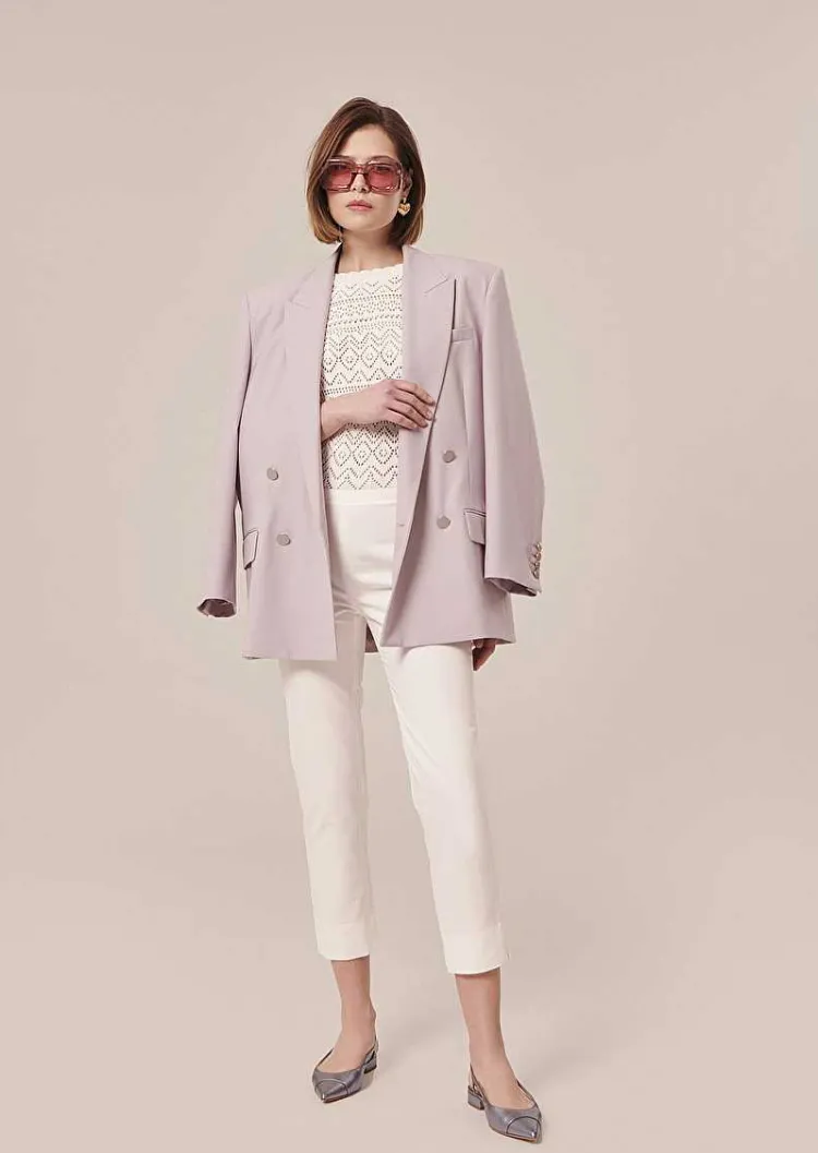 Pantalon En Coton Blanc Pablo*TARA JARMON Fashion