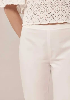 Pantalon En Coton Blanc Pablo*TARA JARMON Fashion