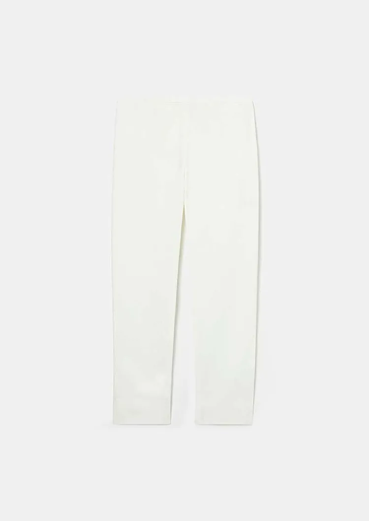 Pantalon En Coton Blanc Pablo*TARA JARMON Fashion