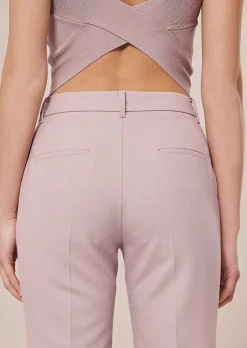 Pantalon En Laine Froide Violet Philippa*TARA JARMON Online