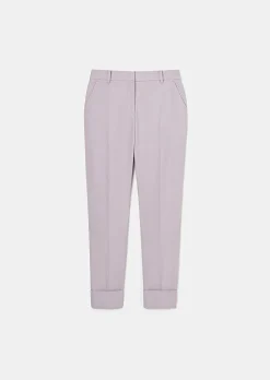 Pantalon En Laine Froide Violet Philippa*TARA JARMON Online