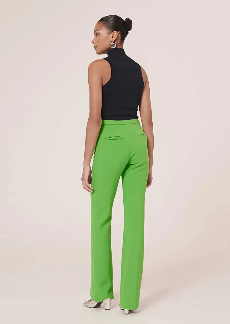 Pantalon En Toile Double Vert Phoenix*TARA JARMON Fashion