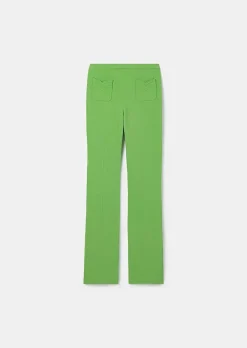 Pantalon En Toile Double Vert Phoenix*TARA JARMON Fashion