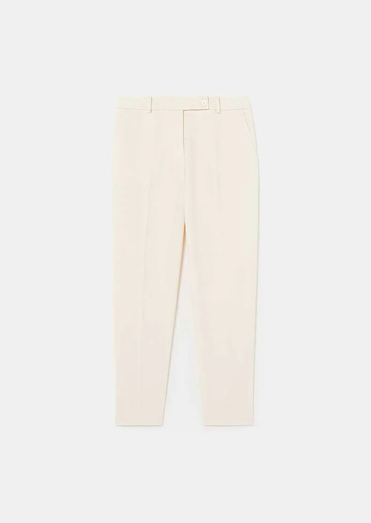 Pantalon Laine Froide Ecru Pascal*TARA JARMON Fashion