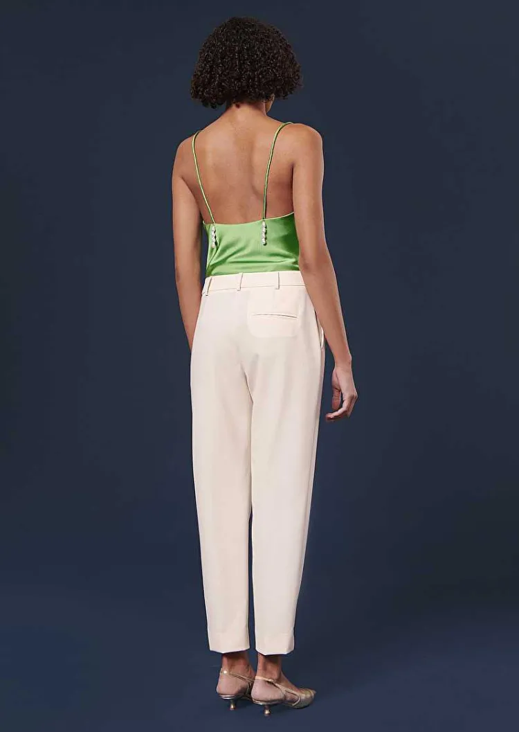Pantalon Laine Froide Ecru Pascal*TARA JARMON Fashion