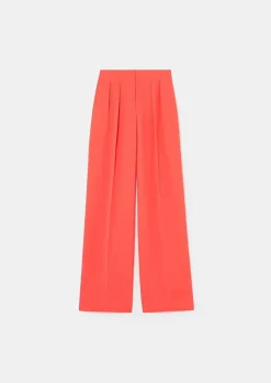 Pantalon Parigi En Crepe Corail*TARA JARMON Best