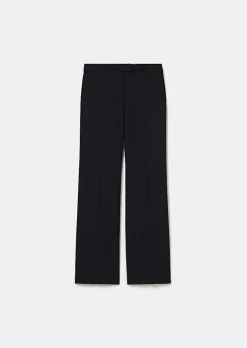 Pantalon Peter En Laine Froide Bleu Nuit*TARA JARMON Online