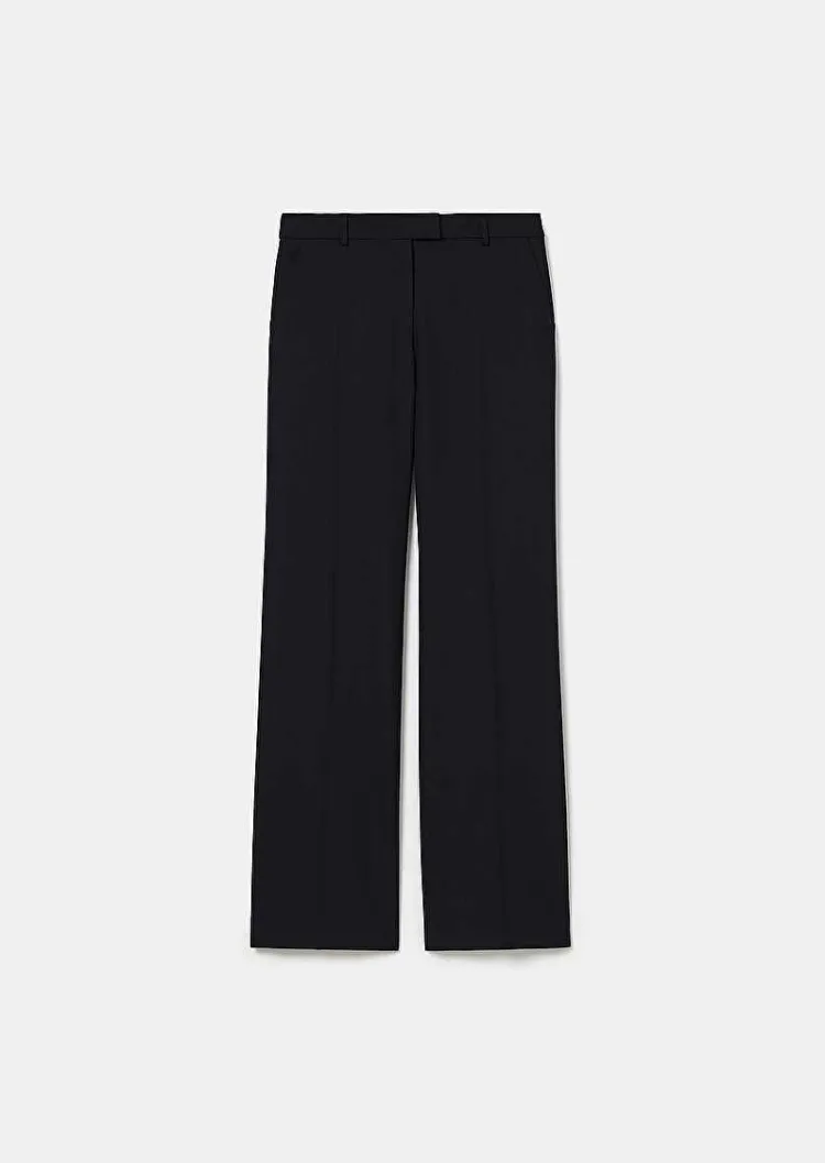 Pantalon Peter En Laine Froide Bleu Nuit*TARA JARMON Online