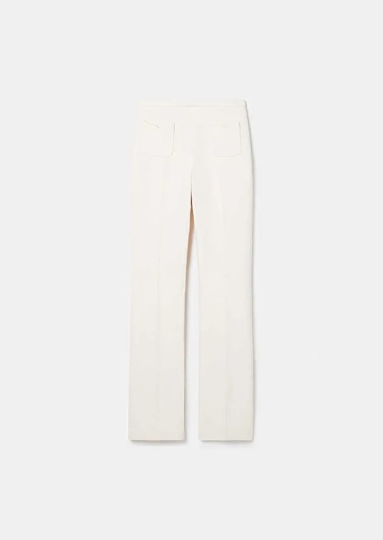 Pantalon Phoenix En Toile Double Ecru*TARA JARMON Sale
