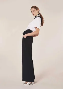 Pantalon Pyla En Crepe Noir*TARA JARMON Sale