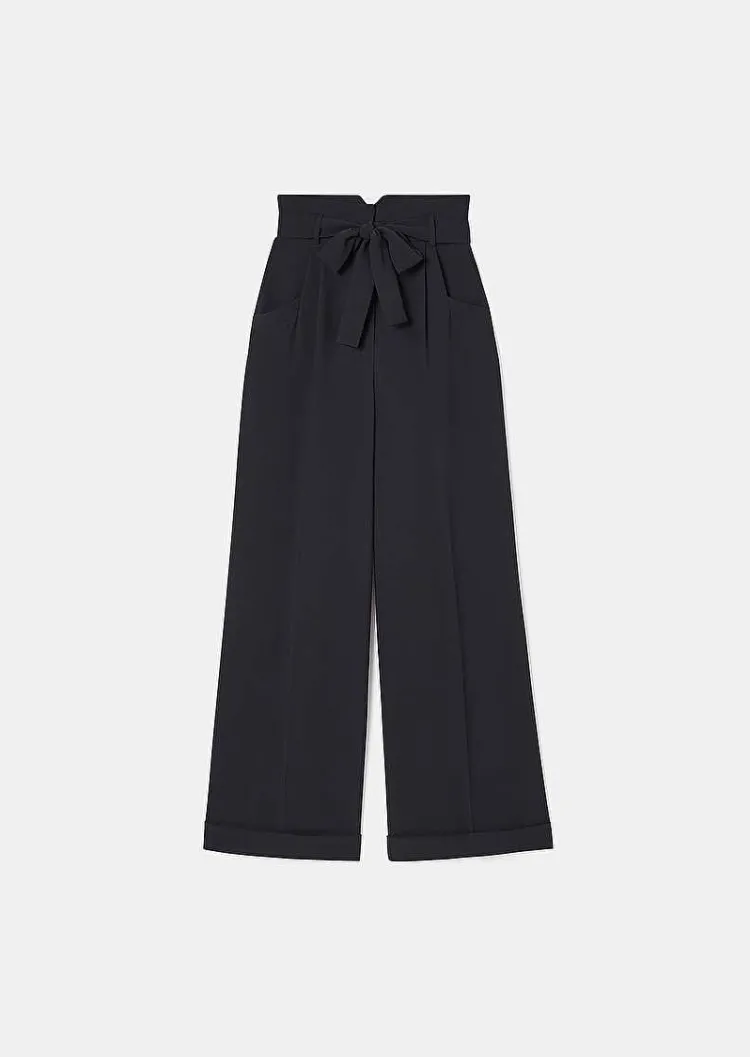 Pantalon Pyla En Crepe Noir*TARA JARMON Sale