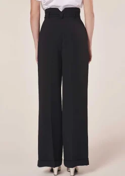 Pantalon Pyla En Crepe Noir*TARA JARMON Sale