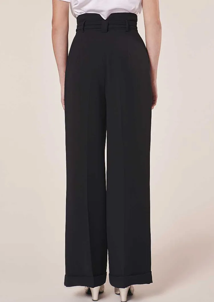 Pantalon Pyla En Crepe Noir*TARA JARMON Sale