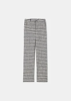 Pantalon Vichy Noir Peter*TARA JARMON Clearance