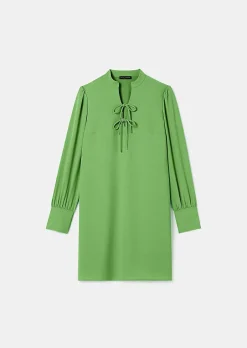 Robe En Crepe Vert Radiance*TARA JARMON Hot