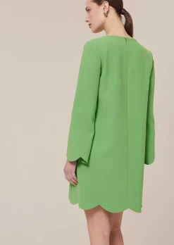 Robe En Crepe Verte Ruoda*TARA JARMON Best