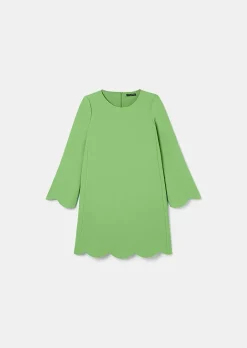 Robe En Crepe Verte Ruoda*TARA JARMON Best