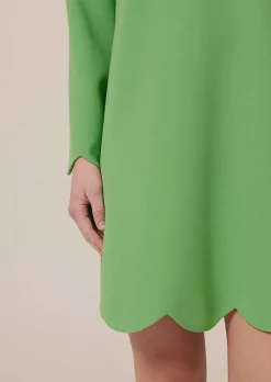 Robe En Crepe Verte Ruoda*TARA JARMON Best