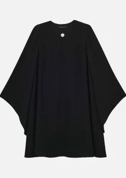 Robe Raonie Noire En Crepe*TARA JARMON Clearance