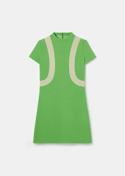 Robe Raquel Verte En Double Toile*TARA JARMON Fashion