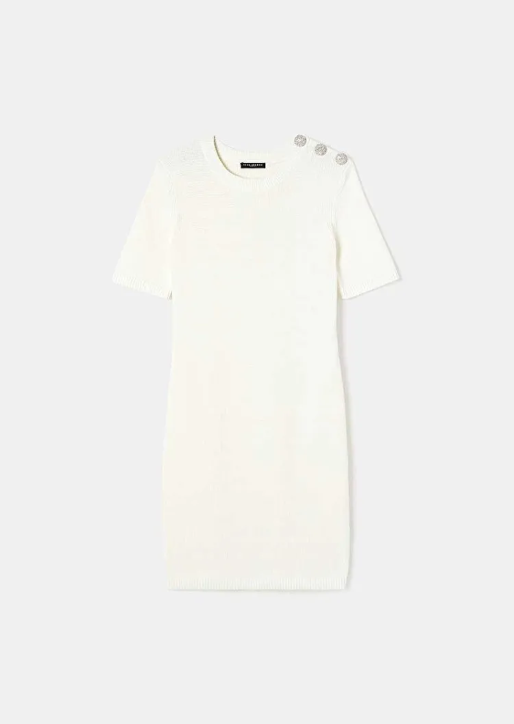 Robe Rayonnante En Coton Irise Ecru*TARA JARMON New