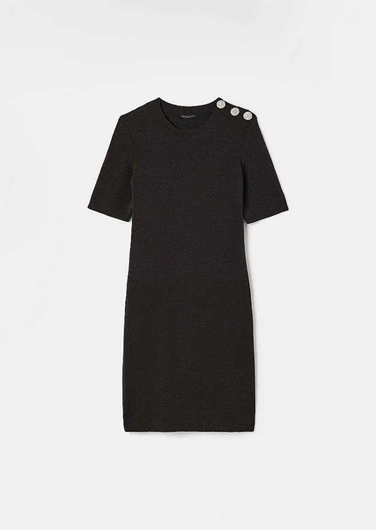 Robe Rayonnante En Coton Irise Noir*TARA JARMON Best
