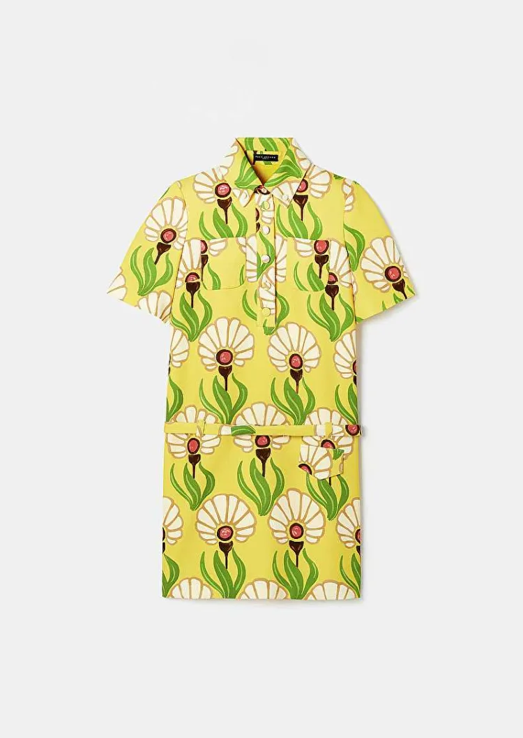 Robe Rivage Imprime Fleurs Jaunes*TARA JARMON Online
